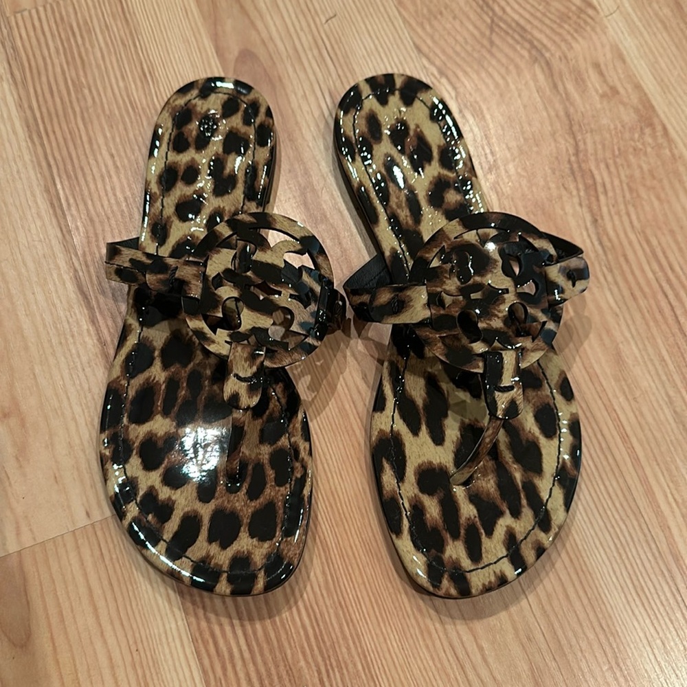 Tory Burch Miller Leopard Sandals